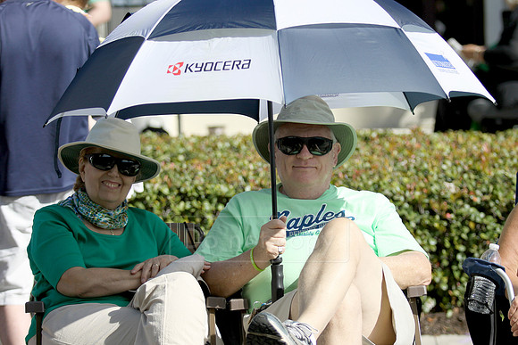 St. Patrick's Day parade along 5th Ave S. in Naples, FL