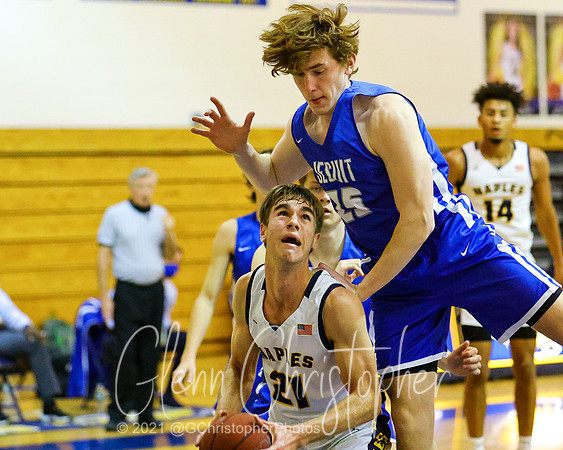 Naples High Boys Basketball Playoff game 2-26-2021
