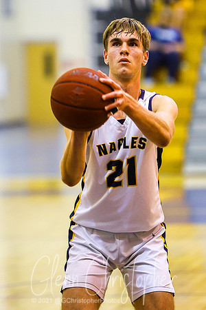 Naples High Boys Basketball Playoff game 2-26-2021