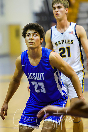 Naples High Boys Basketball Playoff game 2-26-2021