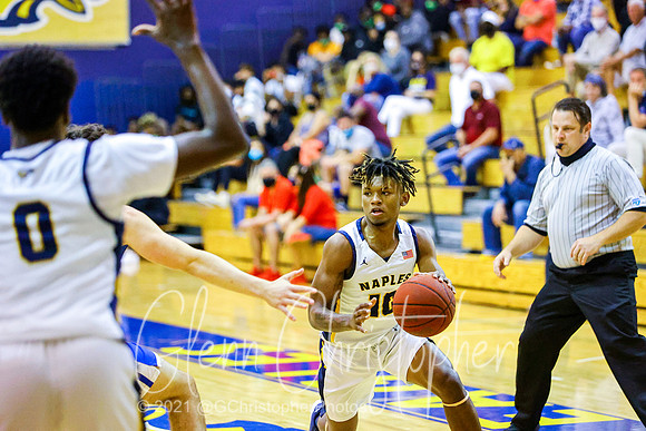 Naples High Boys Basketball Playoff game 2-26-2021