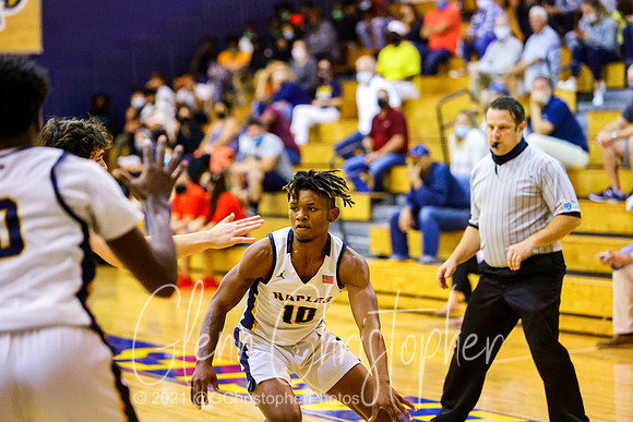 Naples High Boys Basketball Playoff game 2-26-2021