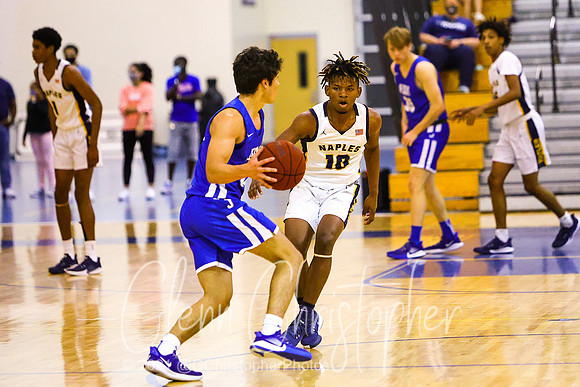 Naples High Boys Basketball Playoff game 2-26-2021