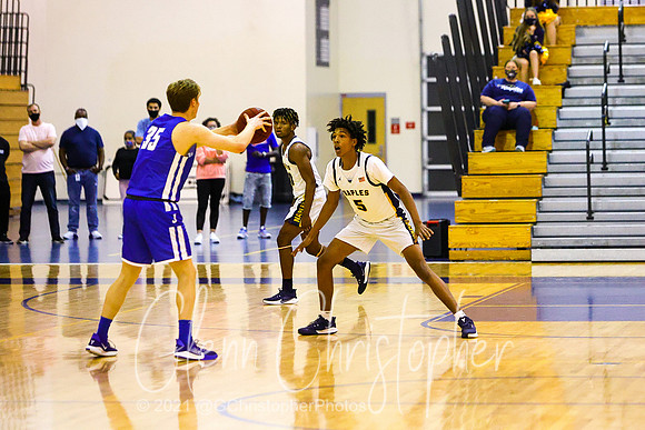Naples High Boys Basketball Playoff game 2-26-2021