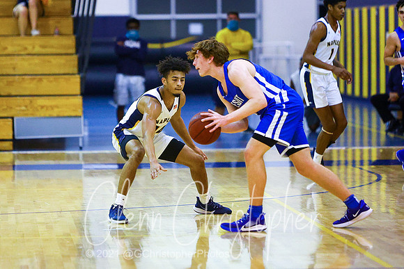 Naples High Boys Basketball Playoff game 2-26-2021