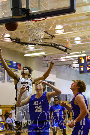 Naples High Boys Basketball Playoff game 2-26-2021