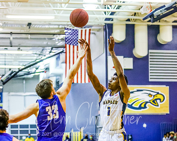 Naples High Boys Basketball Playoff game 2-26-2021