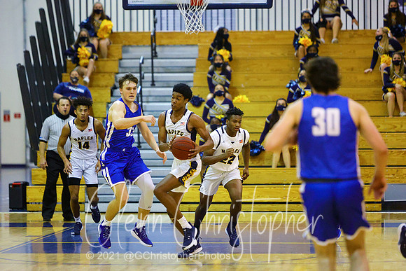 Naples High Boys Basketball Playoff game 2-26-2021