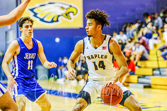Naples High Boys Basketball Playoff game 2-26-2021