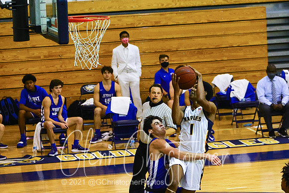 Naples High Boys Basketball Playoff game 2-26-2021