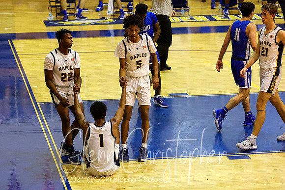 Naples High Boys Varsity Basketball Playoffs 2-26-2021