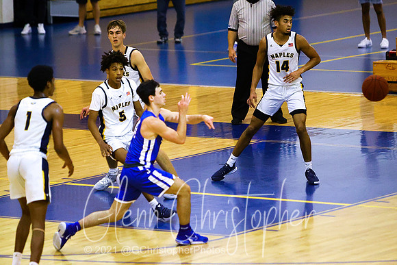 Naples High Boys Varsity Basketball Playoffs 2-26-2021