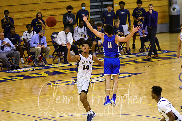 Naples High Boys Varsity Basketball Playoffs 2-26-2021