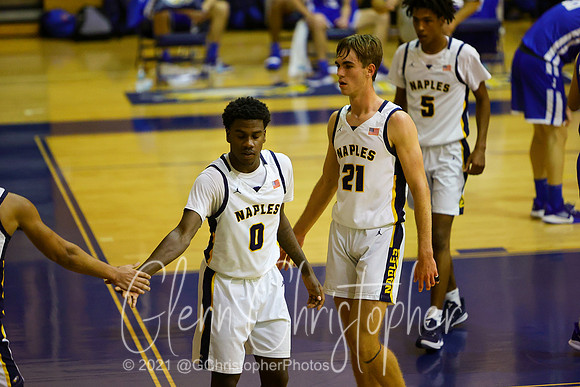 Naples High Boys Varsity Basketball Playoffs 2-26-2021