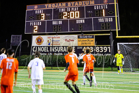 Lely regional playoff game