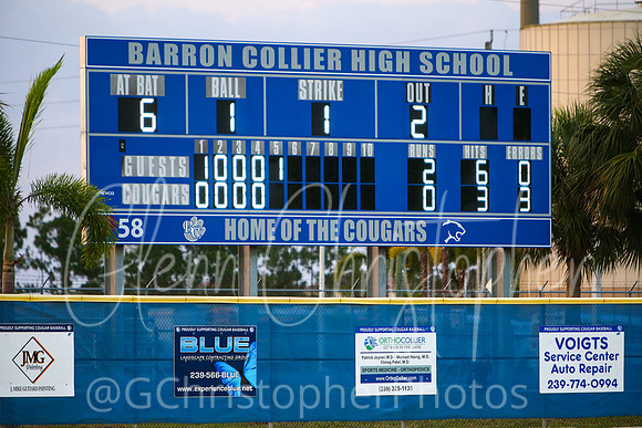 Barron Collier Baseball 2021