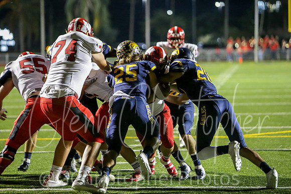 Goal line stand - Naples vs N. Ft Myers