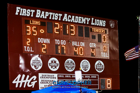 FBA Lions Varsity Football - 2023