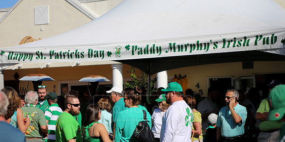 St. Patrick's Day parade along 5th Ave S. in Naples, FL