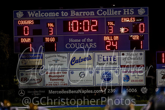 Naples at Barron Collier Football 2020
