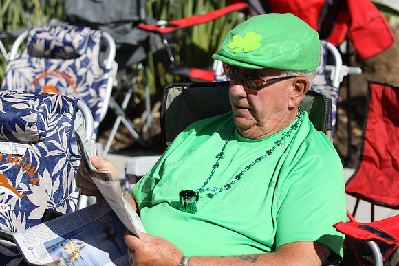 St. Patrick's Day parade along 5th Ave S. in Naples, FL