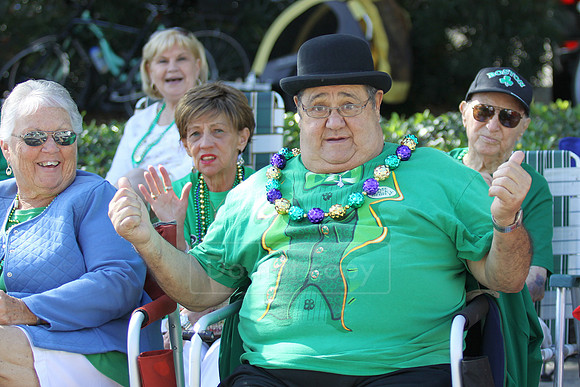 St. Patrick's Day parade along 5th Ave S. in Naples, FL