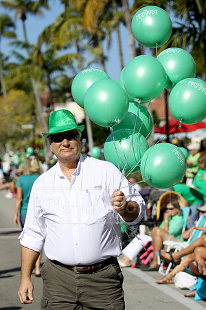 St. Patrick's Day parade along 5th Ave S. in Naples, FL