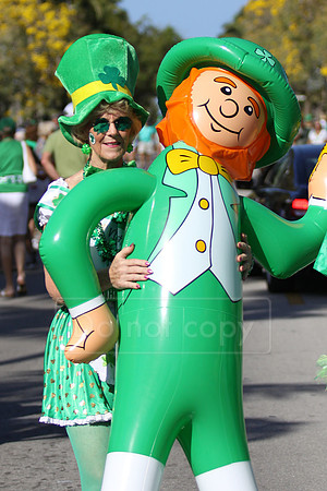 St. Patrick's Day parade along 5th Ave S. in Naples, FL