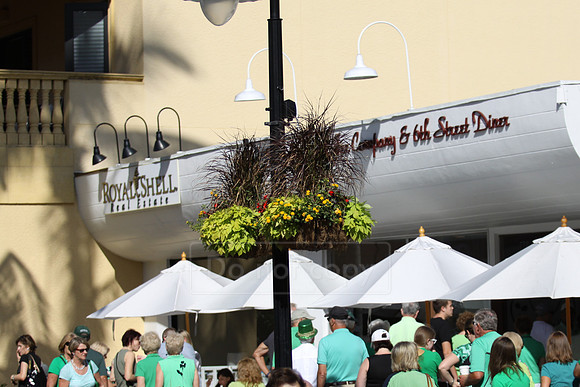 St. Patrick's Day parade along 5th Ave S. in Naples, FL