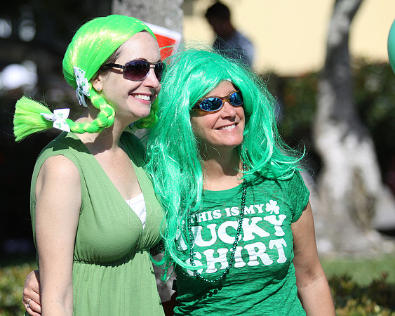 St. Patrick's Day parade along 5th Ave S. in Naples, FL