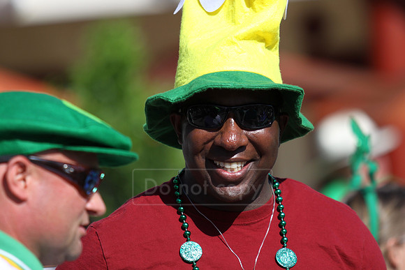 St. Patrick's Day parade along 5th Ave S. in Naples, FL