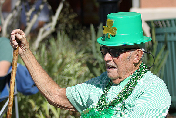St. Patrick's Day parade along 5th Ave S. in Naples, FL