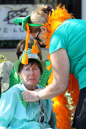 St. Patrick's Day parade along 5th Ave S. in Naples, FL